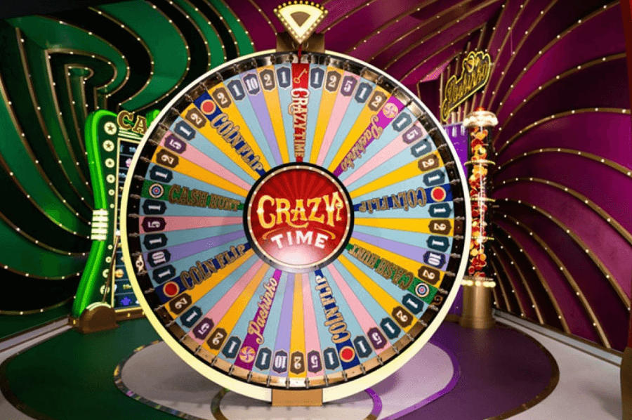 Crazy Time Live Game Show Wheel