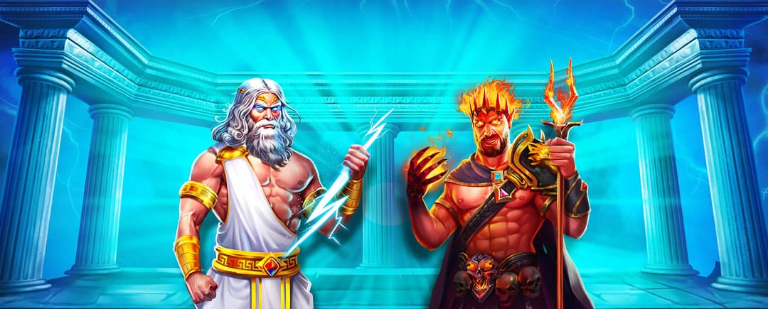 Zeus vs hades pragmatic play banner