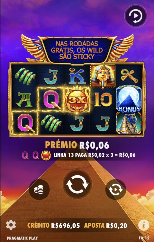 Fortune of Giza Wilds Multiplicadores